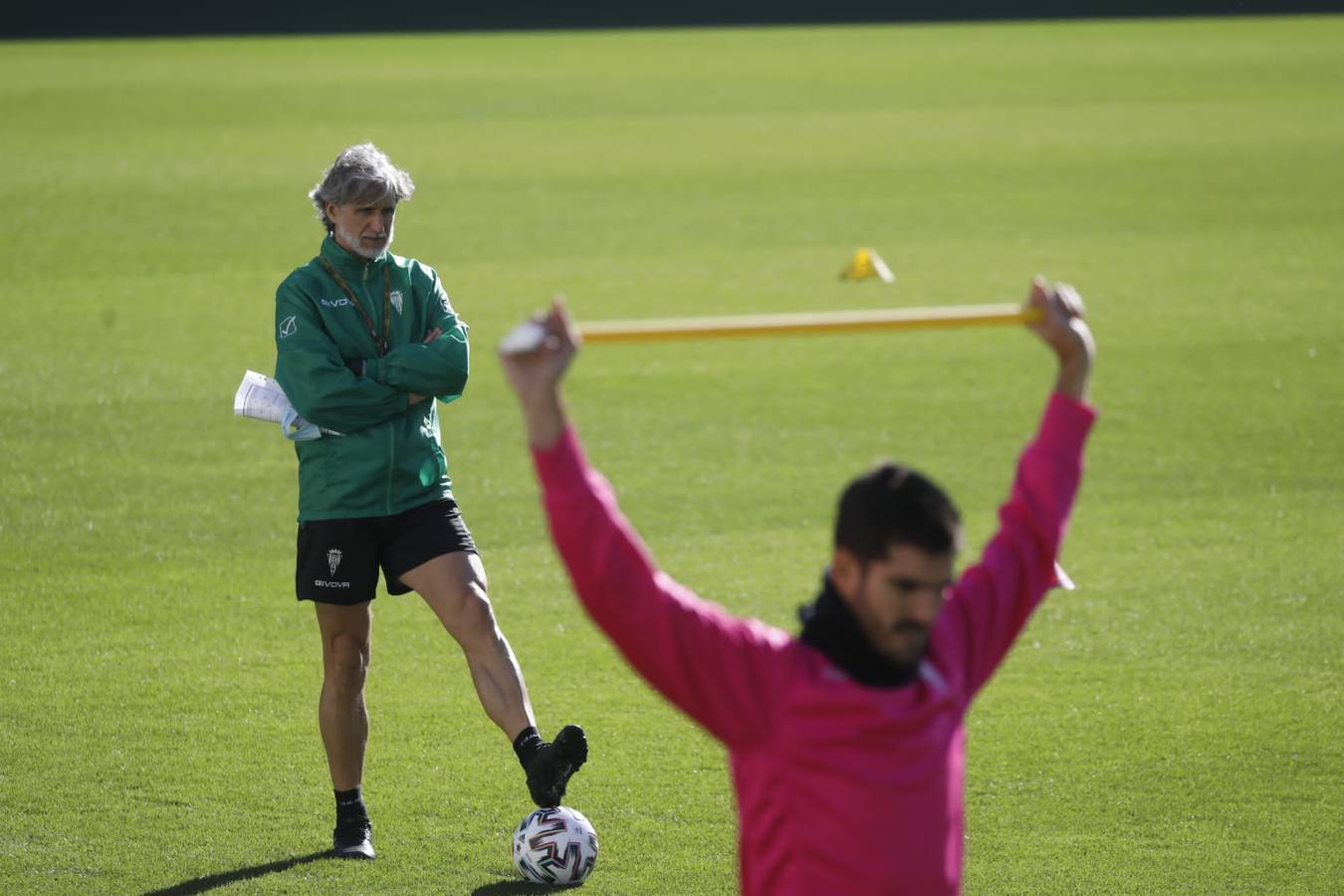 El regreso del Córdoba CF tras el parón navideño, en imágenes