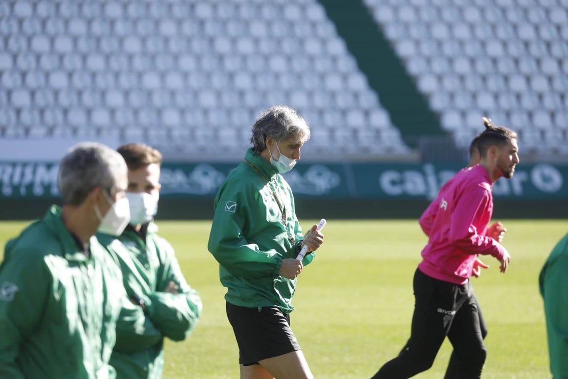 El regreso del Córdoba CF tras el parón navideño, en imágenes