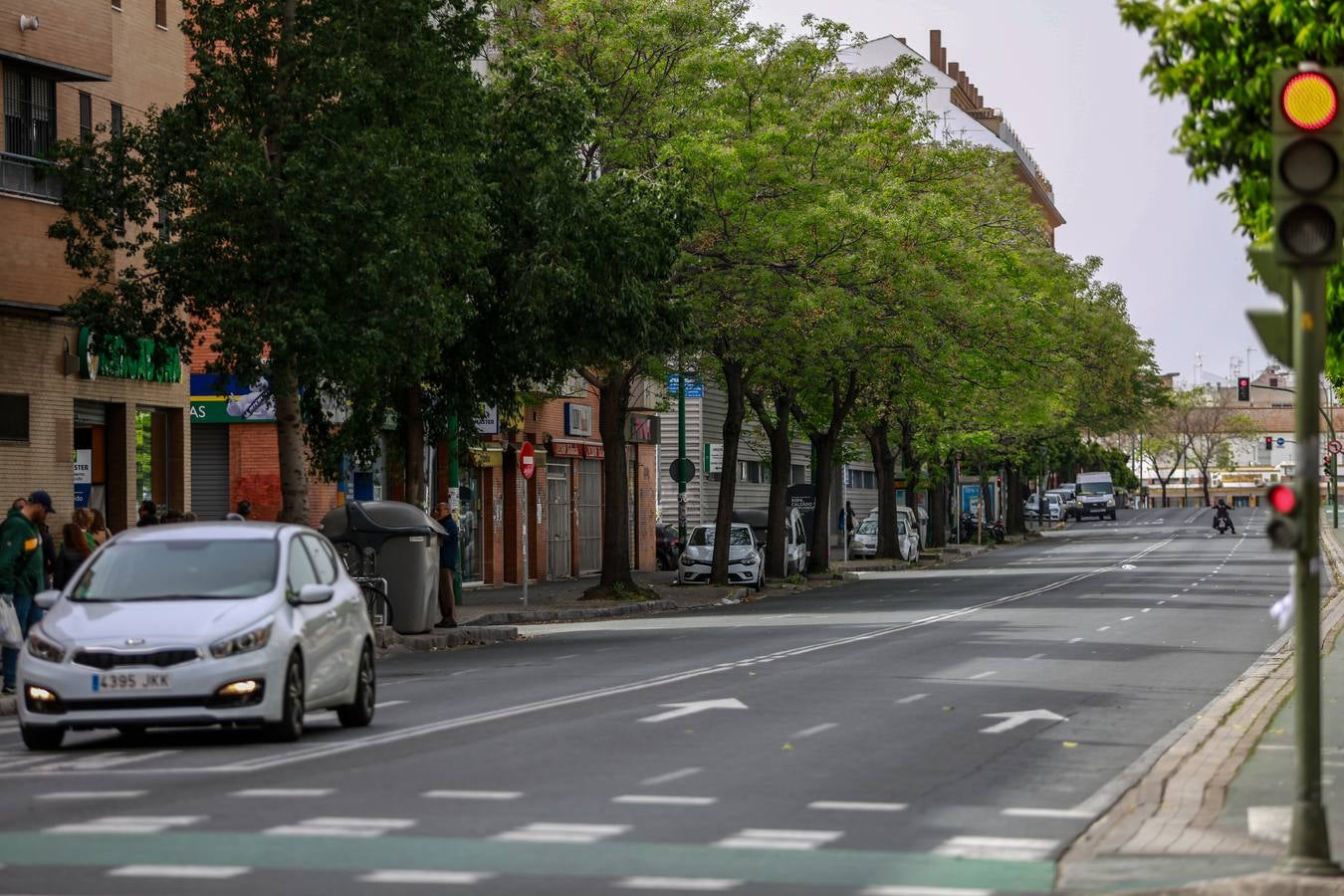 El año 2020 en imágenes: primeros días del estado de alarma en Sevilla