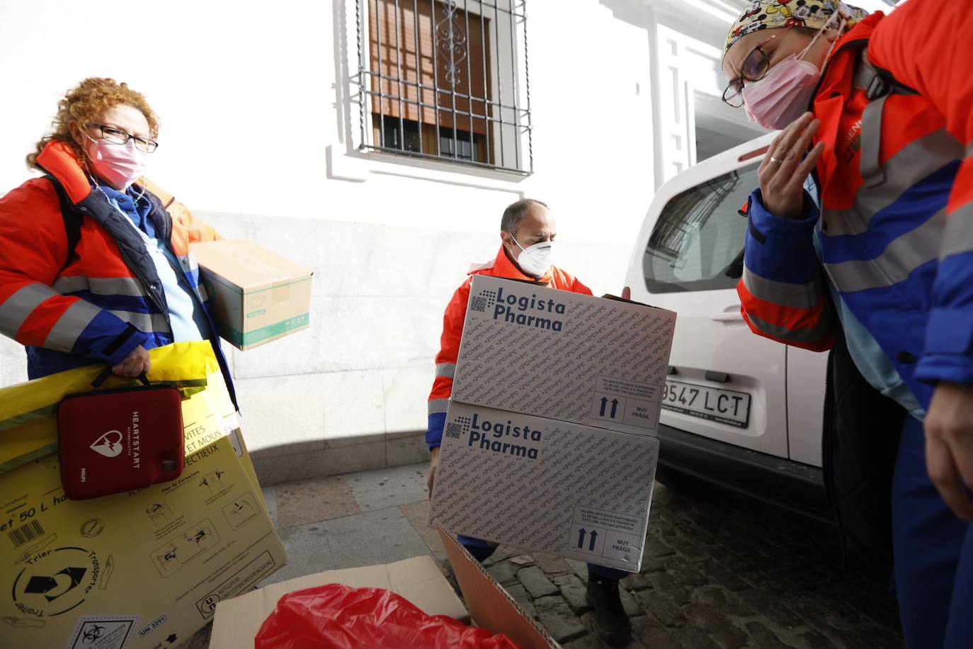 La llegada de las vacunas del Covid a Córdoba, en imágenes