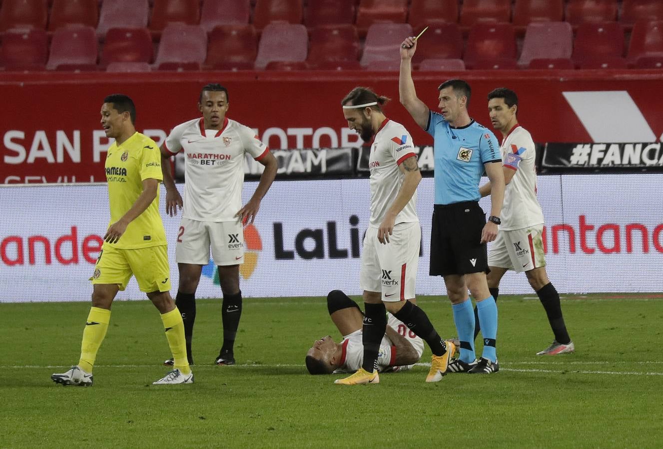 Partido entre el Sevilla y el Villarreal de la 16ª jornada de LaLiga Santander