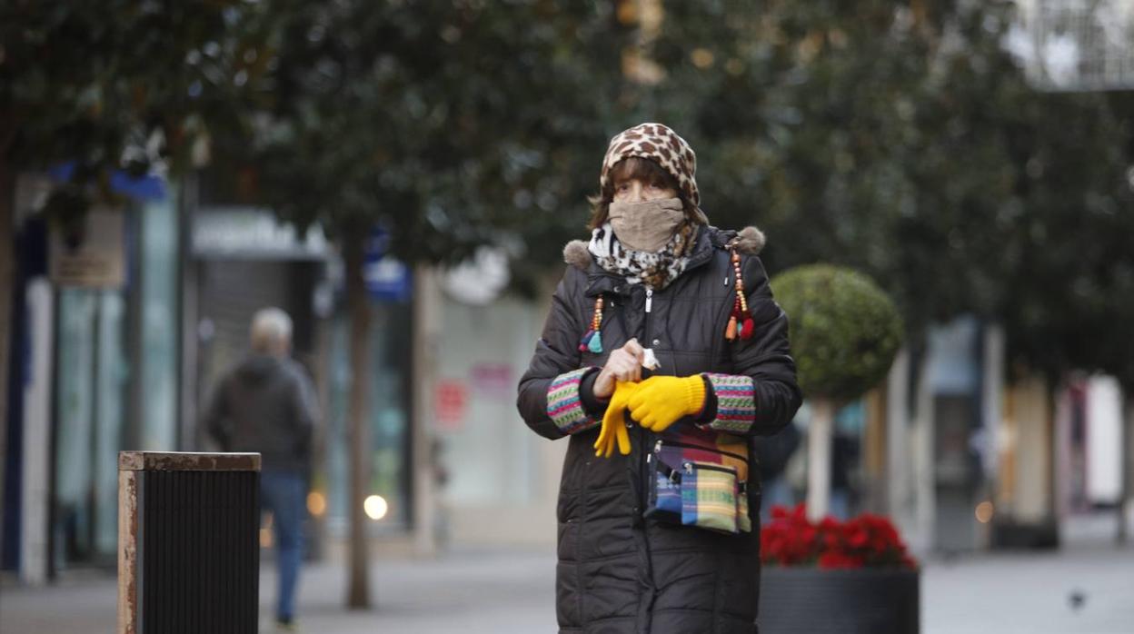 El frío invernal en las calles de Córdoba, en imágenes