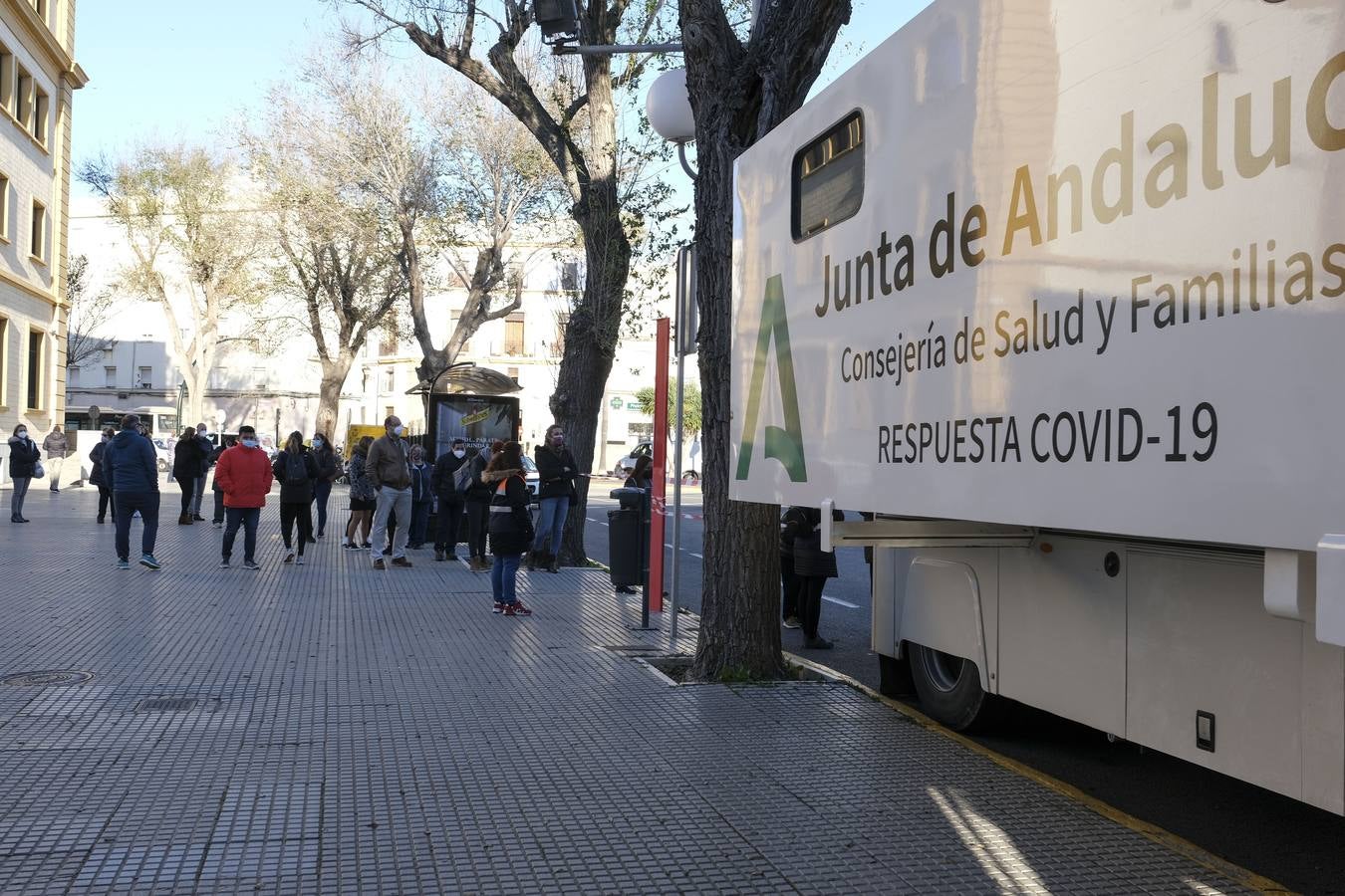 El cribado masivo en Cádiz capital