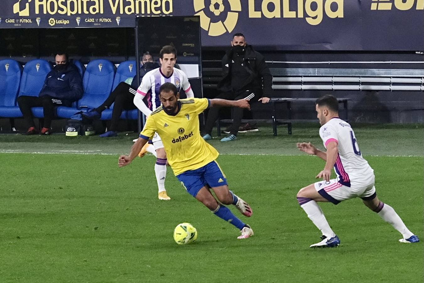 Cádiz - Valladolid (0-0), en imágenes