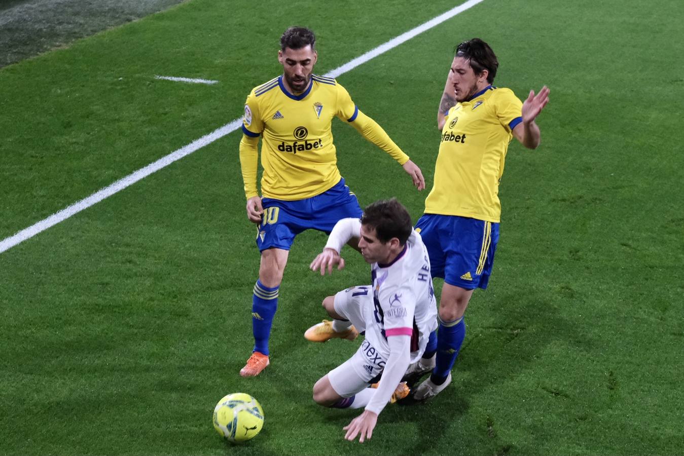 Cádiz - Valladolid (0-0), en imágenes