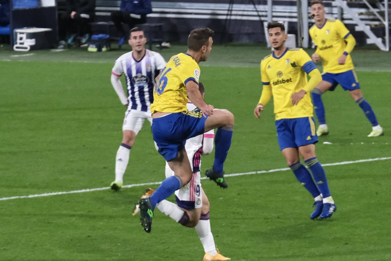 Cádiz - Valladolid (0-0), en imágenes