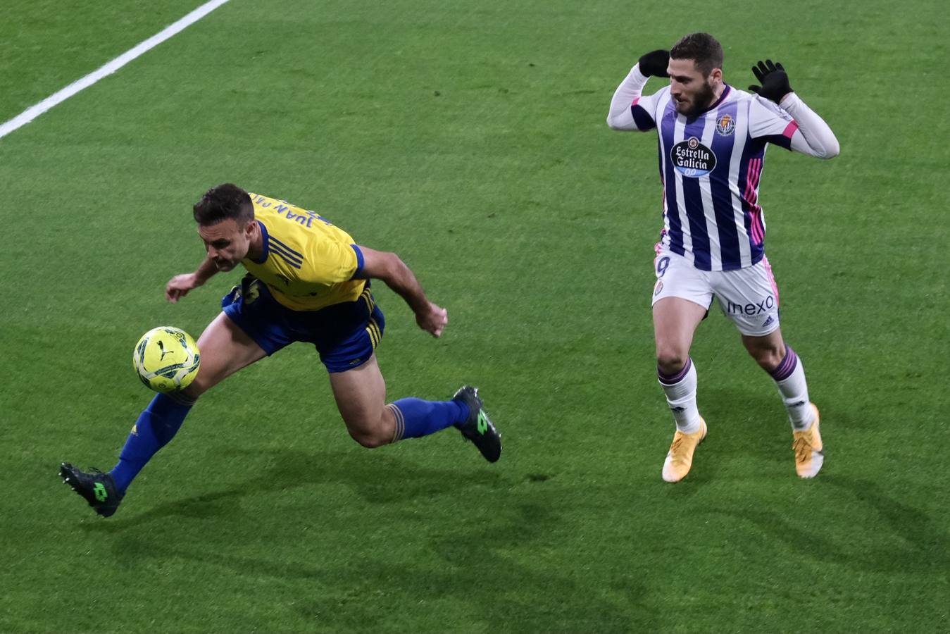 Cádiz - Valladolid (0-0), en imágenes