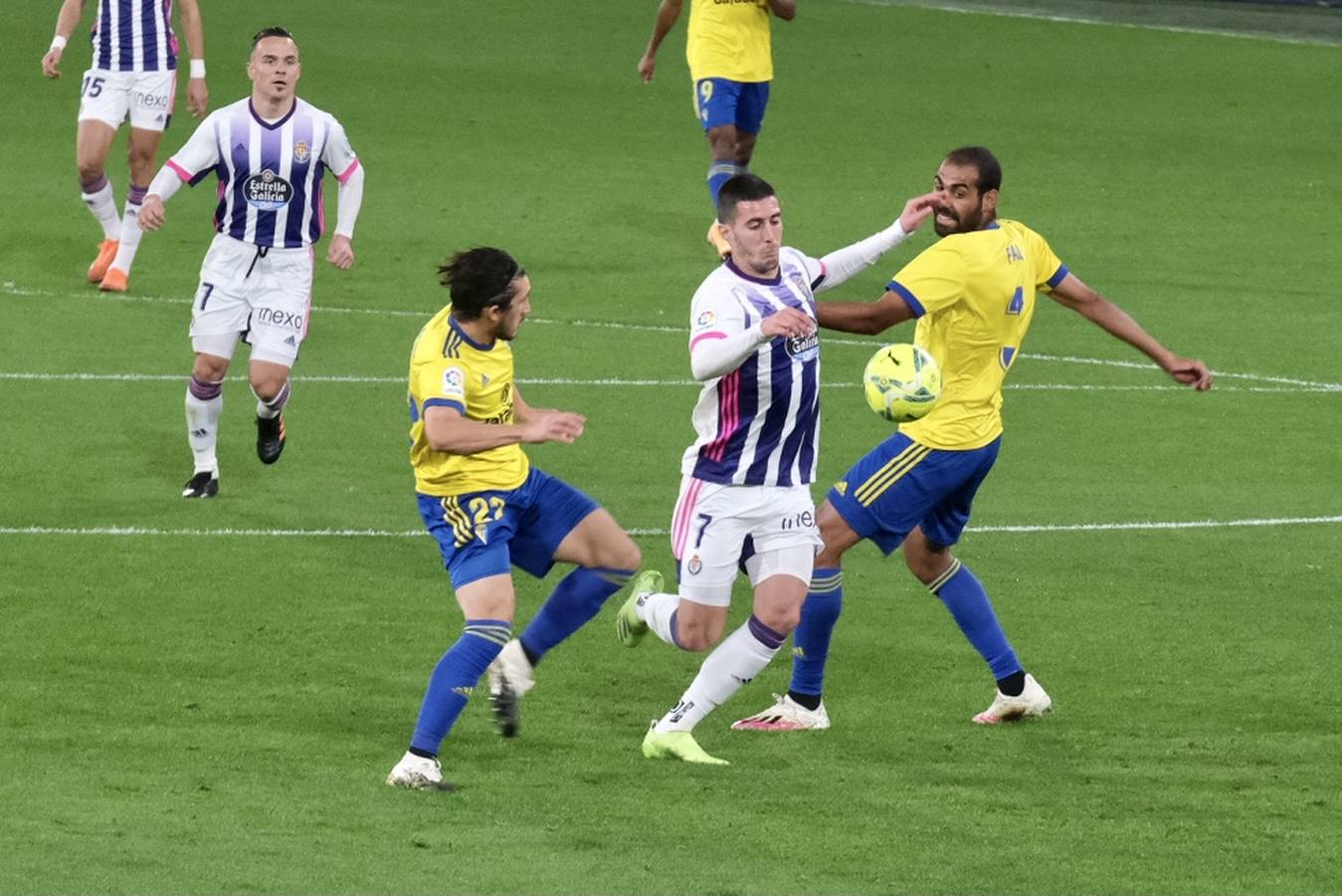 Cádiz - Valladolid (0-0), en imágenes