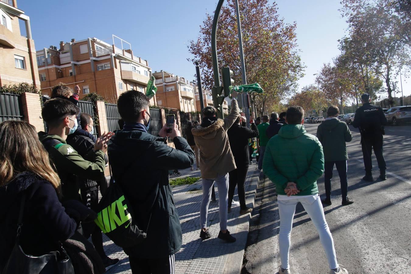 Ambiente de un derbi marcado por el coronavirus