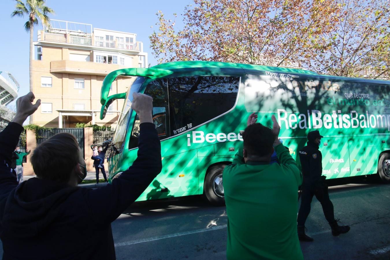 Ambiente de un derbi marcado por el coronavirus