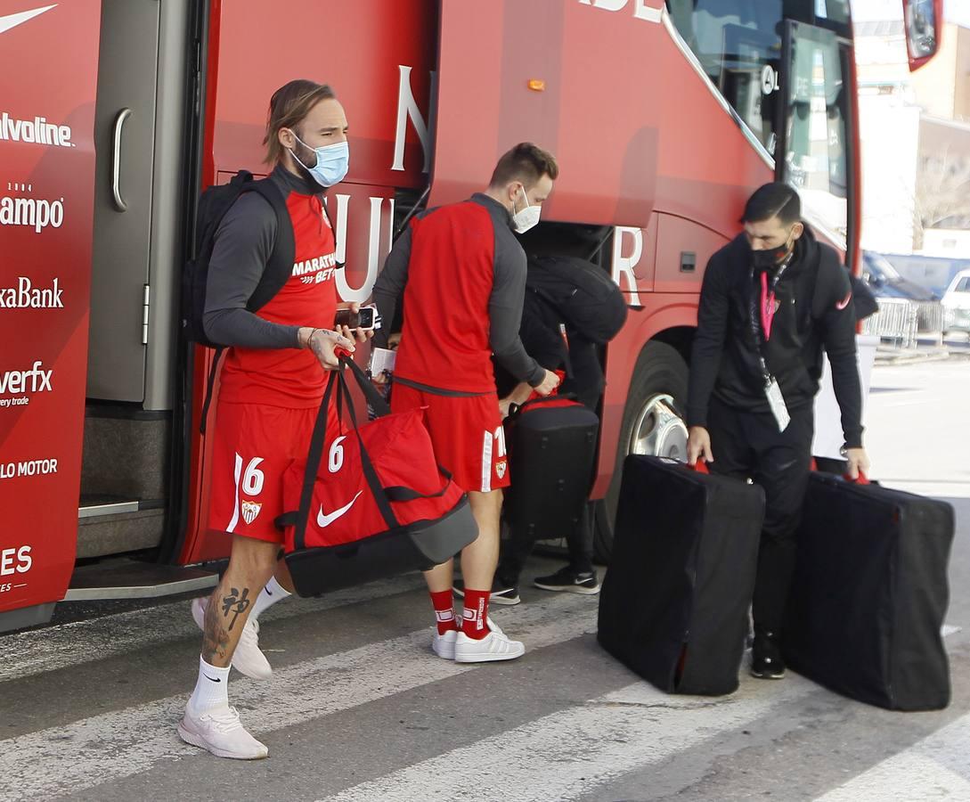 Ambiente de un derbi marcado por el coronavirus