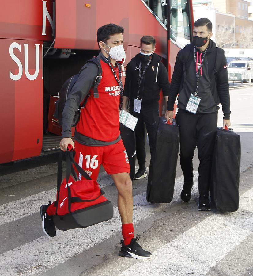 Ambiente de un derbi marcado por el coronavirus