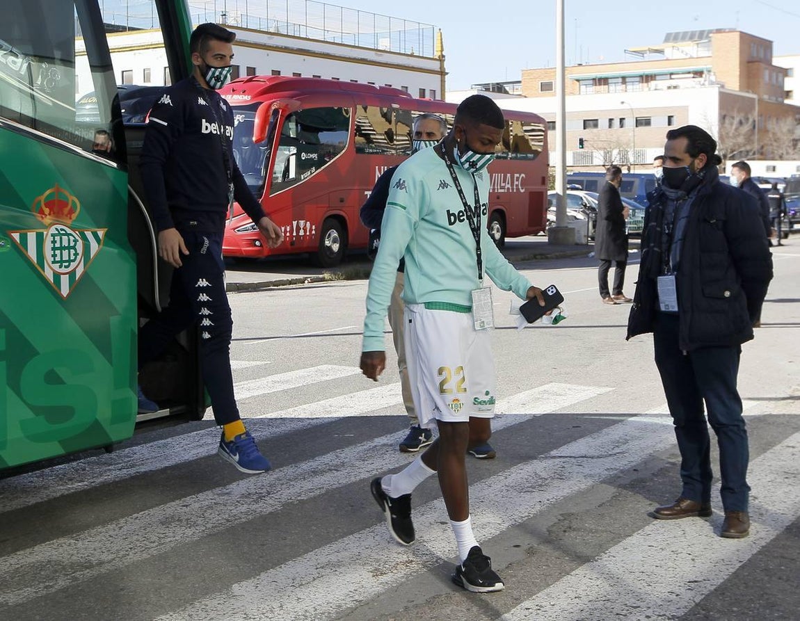 Ambiente de un derbi marcado por el coronavirus