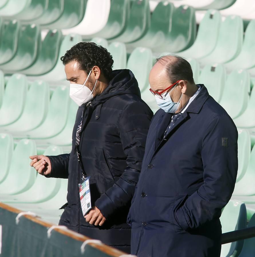 Ambiente de un derbi marcado por el coronavirus