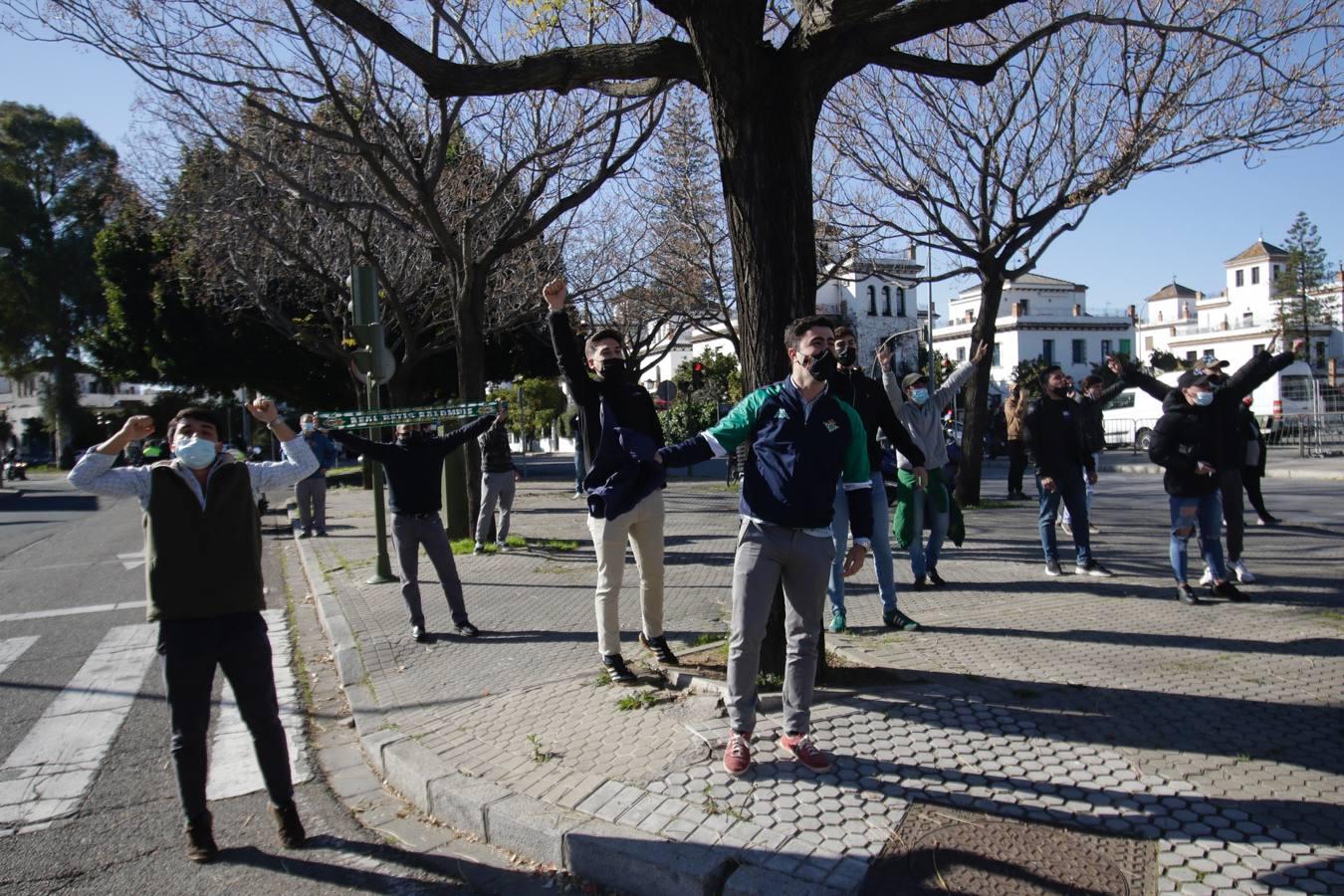 Ambiente de un derbi marcado por el coronavirus