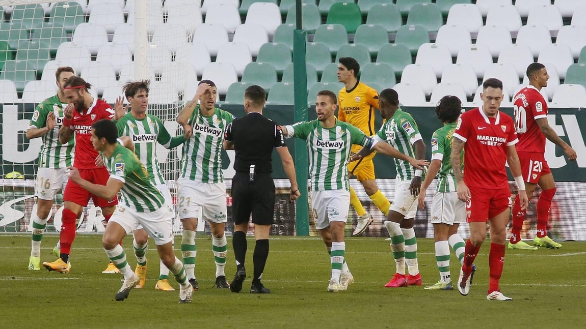 Las mejores imágenes del derbi Betis-Sevilla F.C.