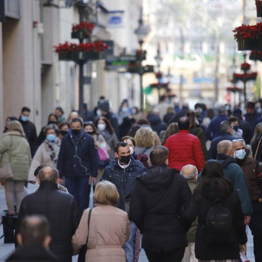 El ambiente de compras en el Centro y Santa Rosa, en imágenes