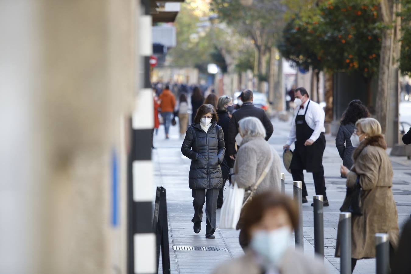 El ambiente de compras en el Centro y Santa Rosa, en imágenes