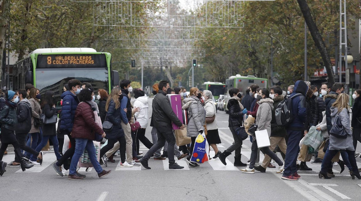 El ambiente de compras en Córdoba en el cierre de la campaña de Navidad