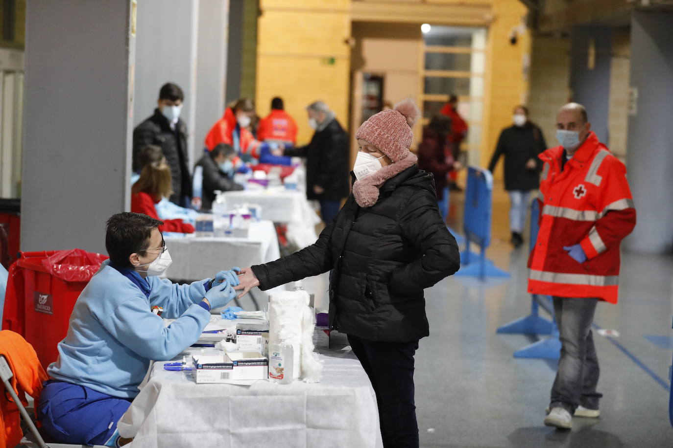 En imágenes, los test del Covid a los docentes en Córdoba