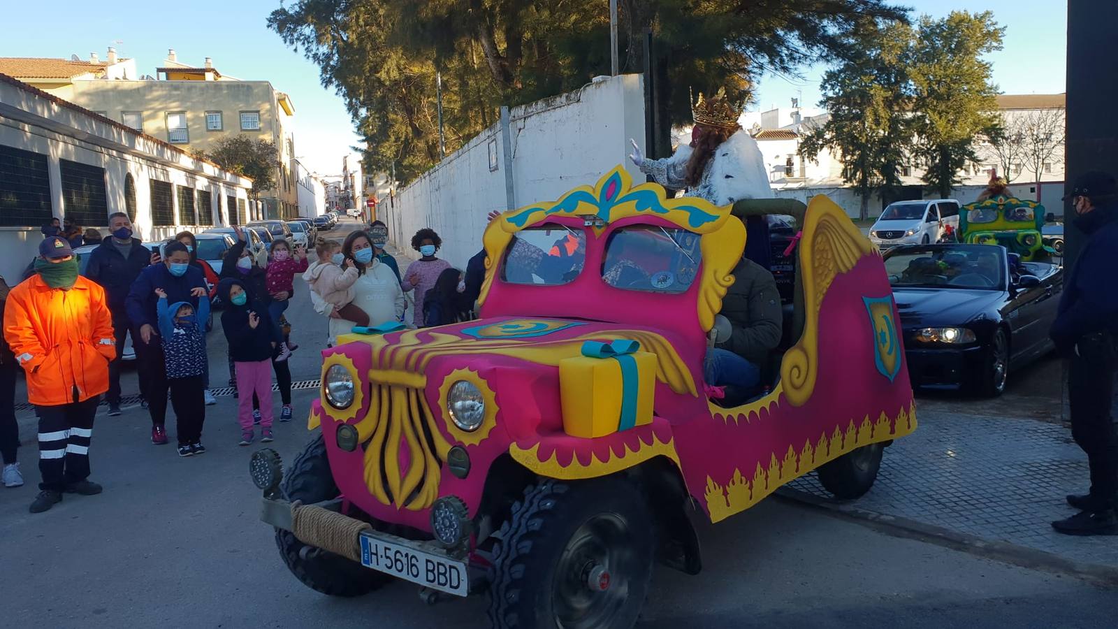 FOTOS Los Reyes Magos recorren las calles de Chiclana en 2021