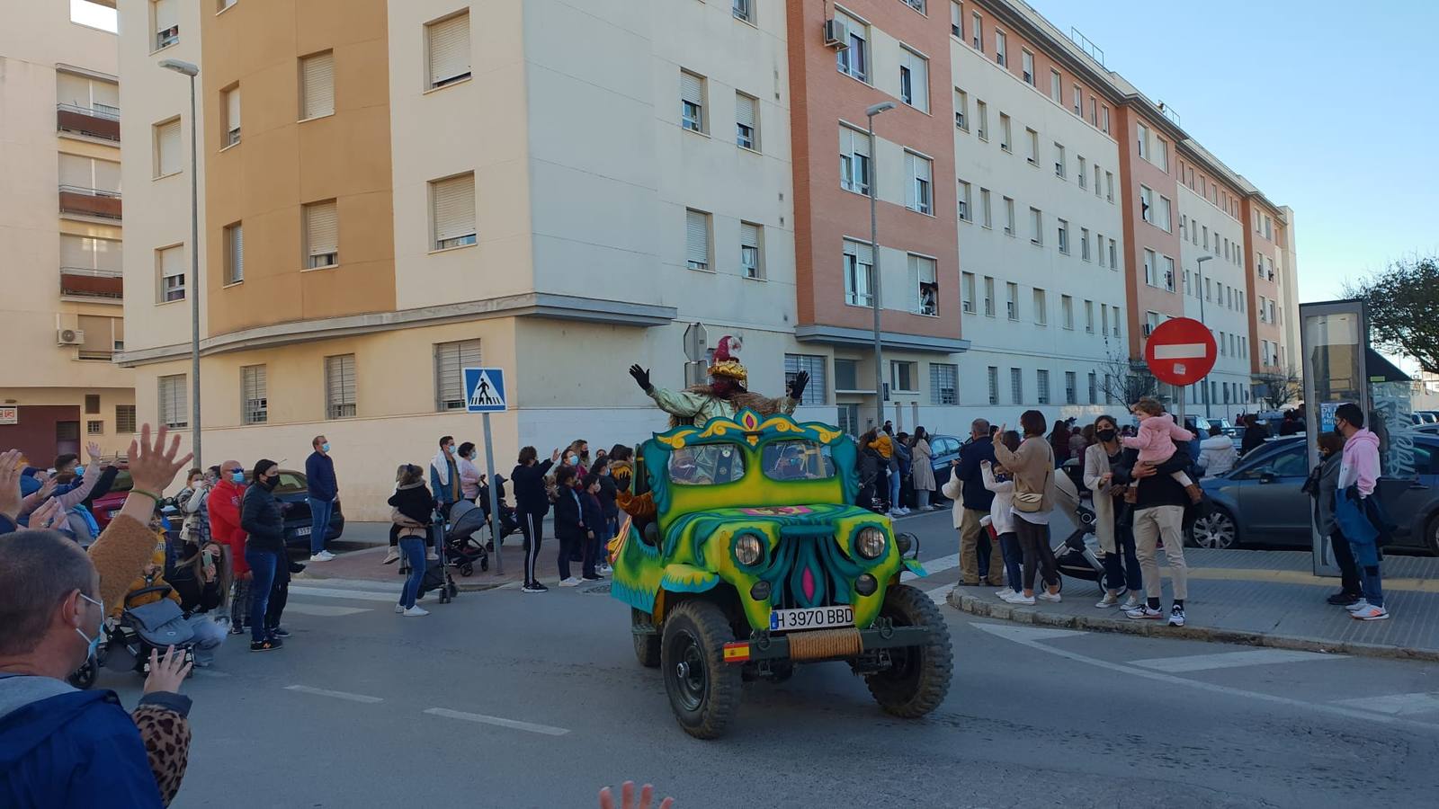 FOTOS Los Reyes Magos recorren las calles de Chiclana en 2021