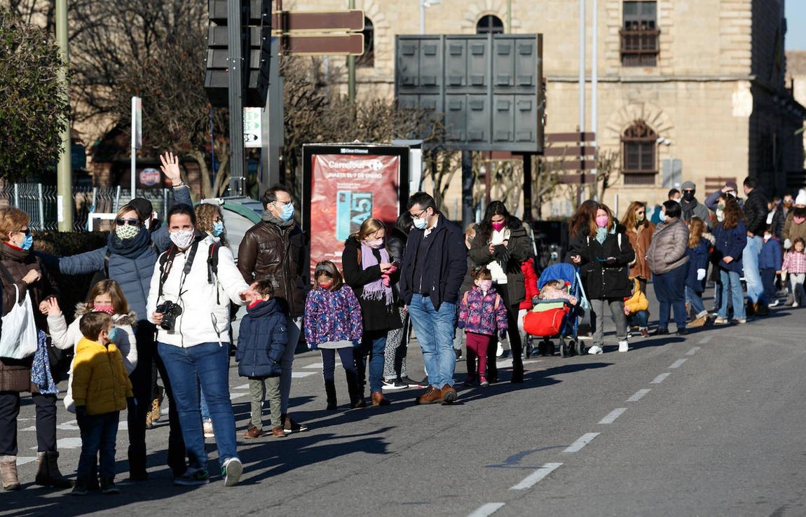 En imágenes: los Reyes Magos, en Bisagra