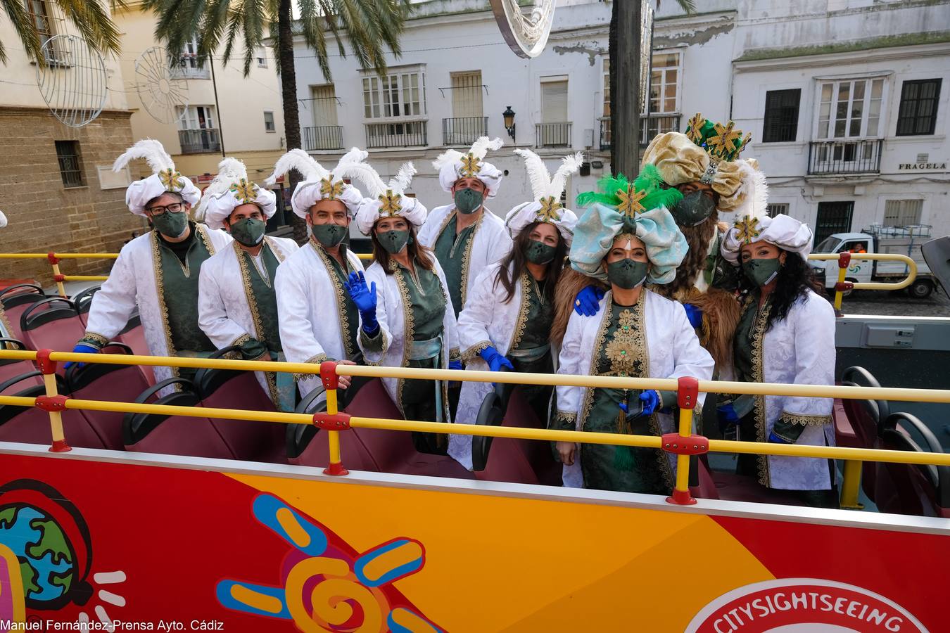 Fotos: La mágica mañana de los Reyes Magos en Cádiz