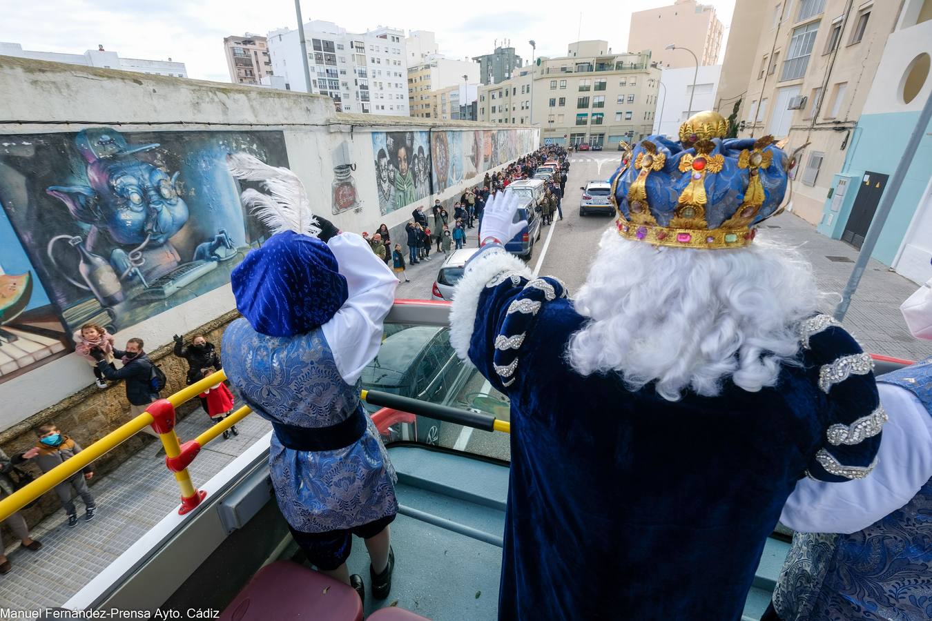 Fotos: La mágica mañana de los Reyes Magos en Cádiz