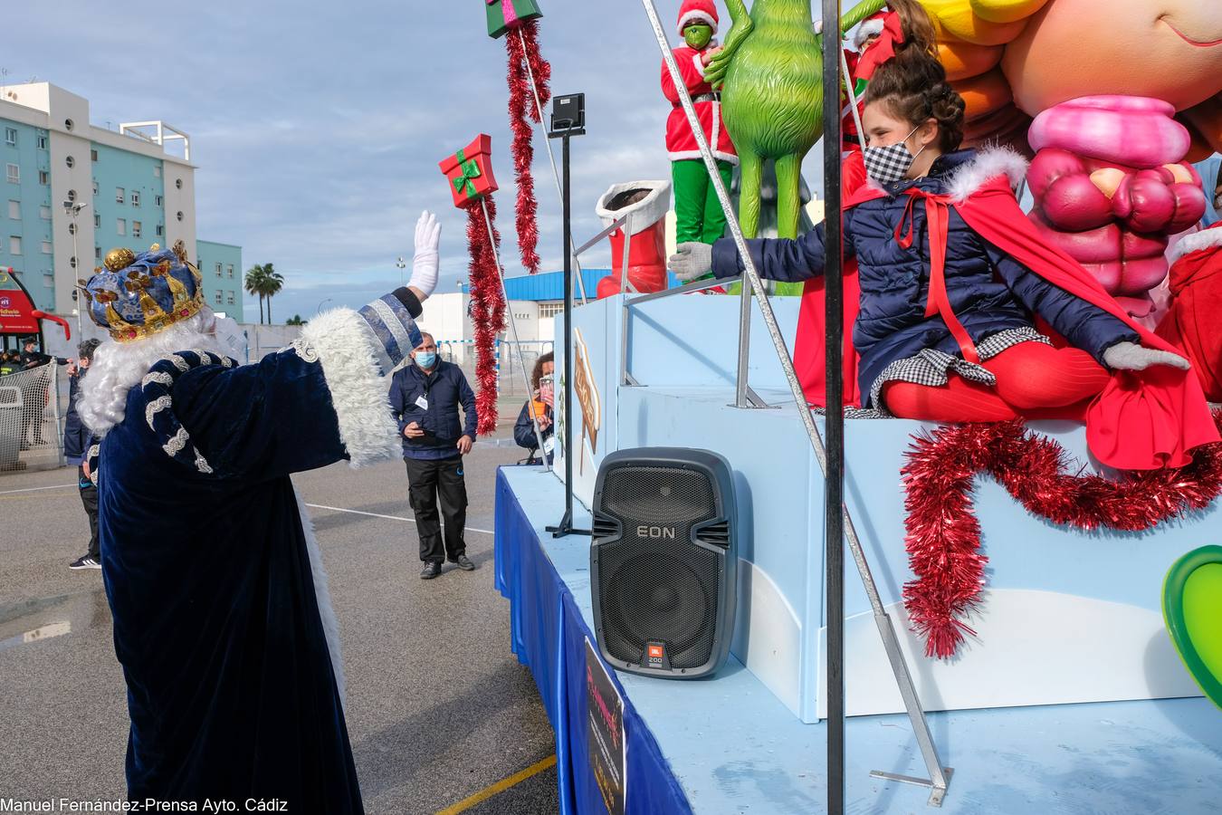 Fotos: La mágica mañana de los Reyes Magos en Cádiz