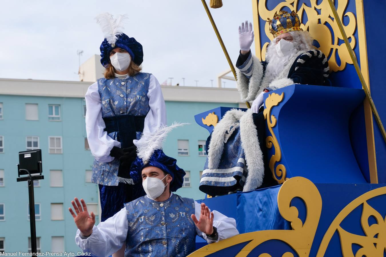 Fotos: La mágica mañana de los Reyes Magos en Cádiz