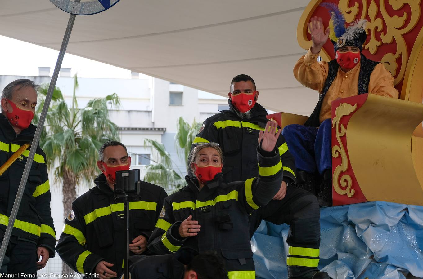 Fotos: La mágica mañana de los Reyes Magos en Cádiz