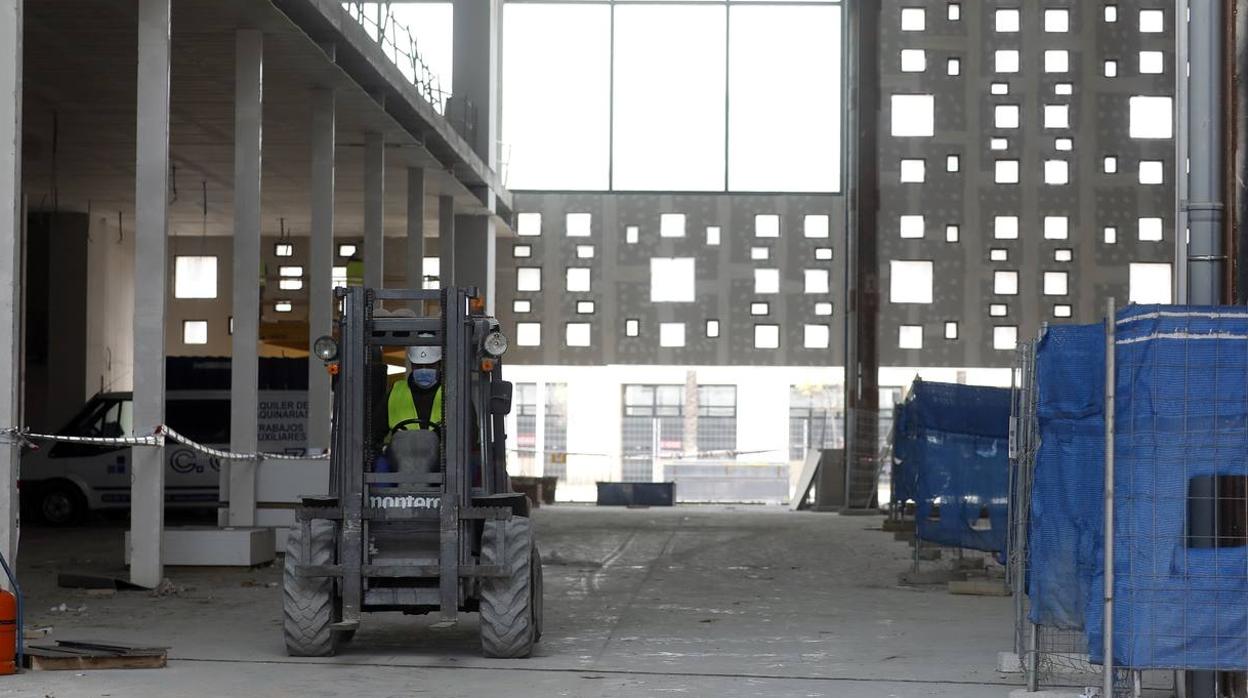 La evolución de las obras en el Centro de Ferias y Convenciones de Córdoba, en imágenes