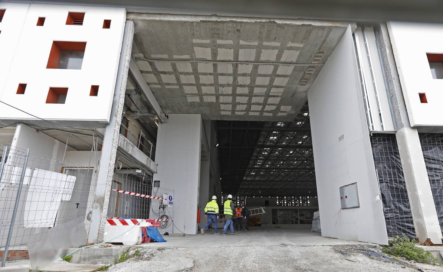 La evolución de las obras en el Centro de Ferias y Convenciones de Córdoba, en imágenes