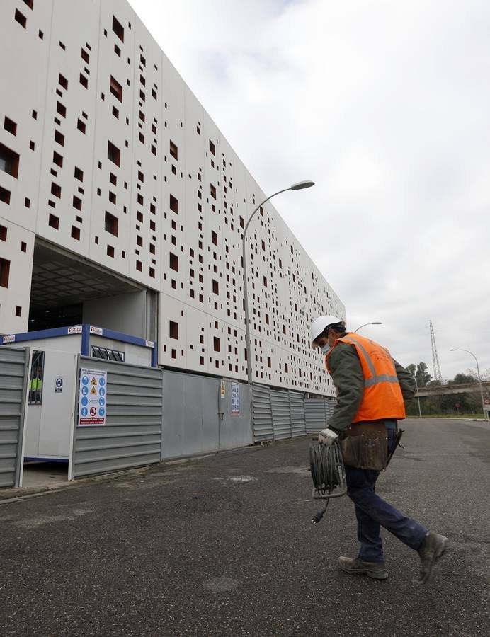 La evolución de las obras en el Centro de Ferias y Convenciones de Córdoba, en imágenes