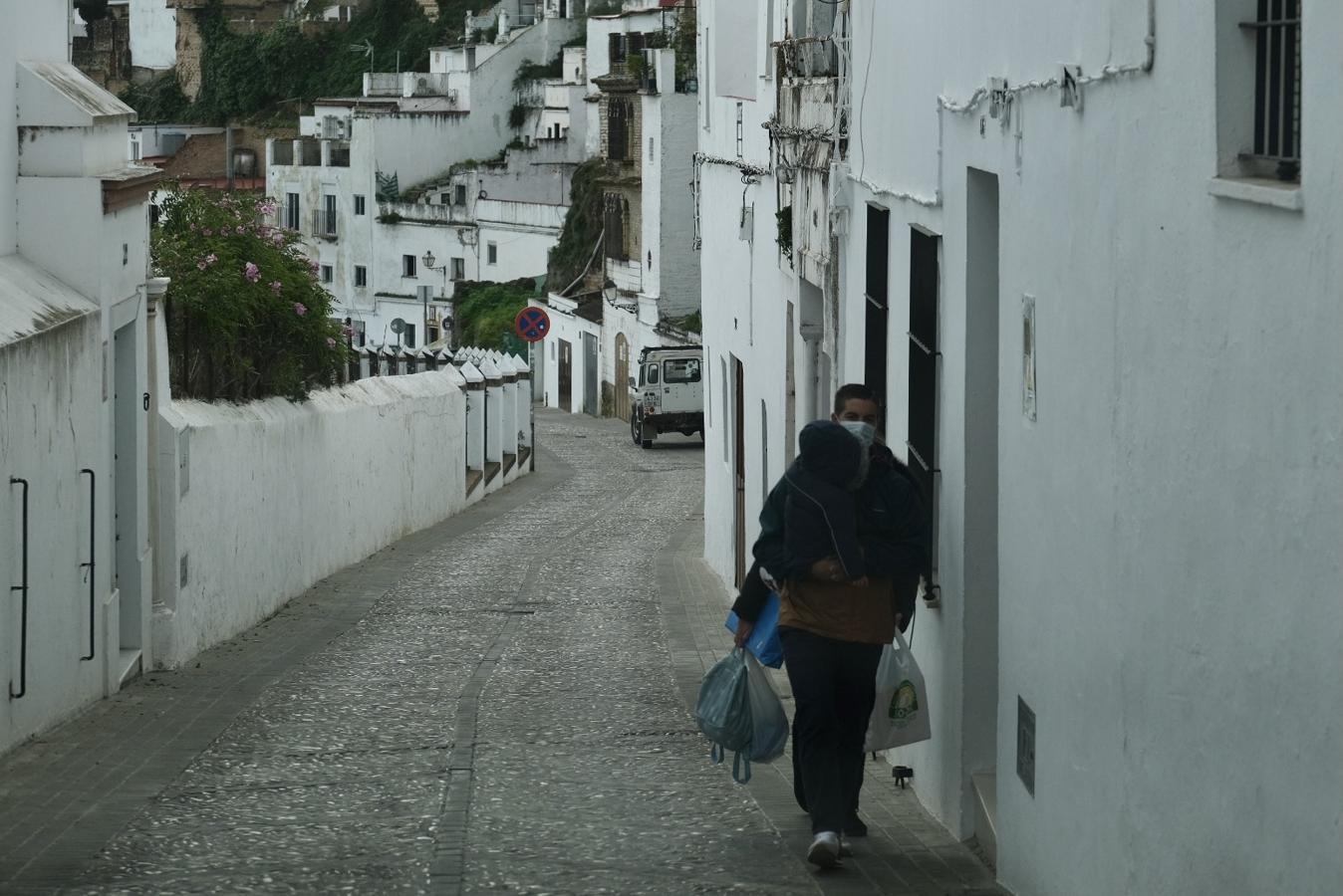 FOTOS: El frío vacía la Sierra de Cádiz en el Día de Reyes