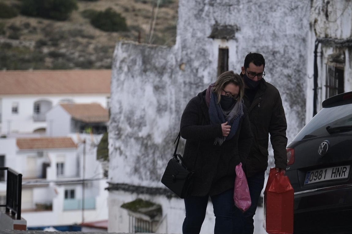FOTOS: El frío vacía la Sierra de Cádiz en el Día de Reyes
