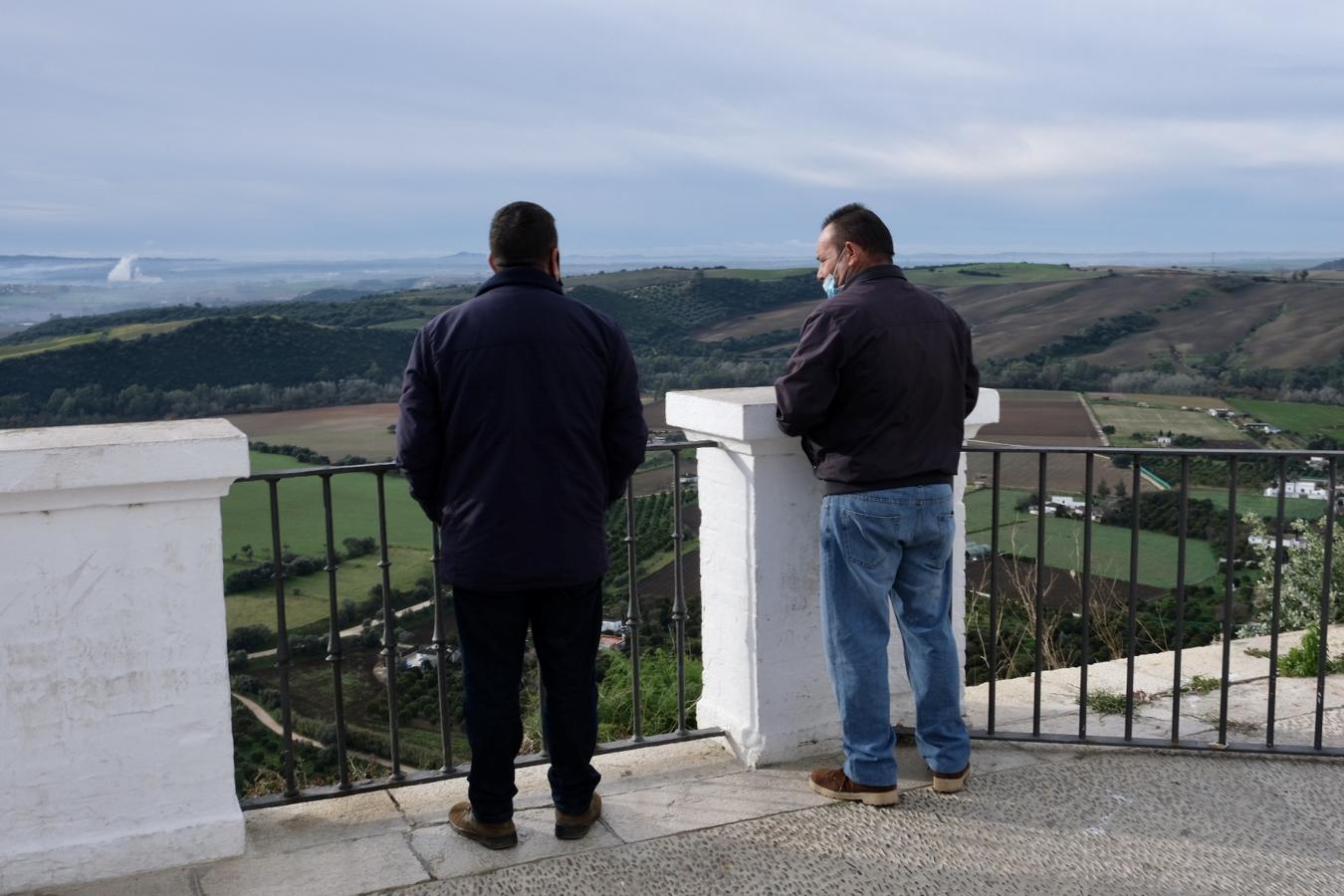 FOTOS: El frío vacía la Sierra de Cádiz en el Día de Reyes