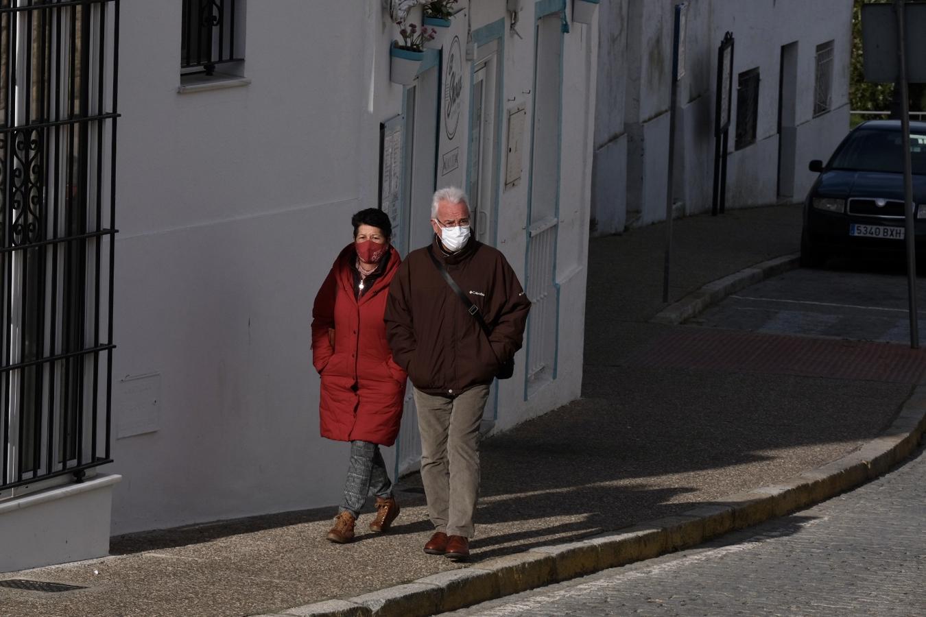 FOTOS: El frío vacía la Sierra de Cádiz en el Día de Reyes