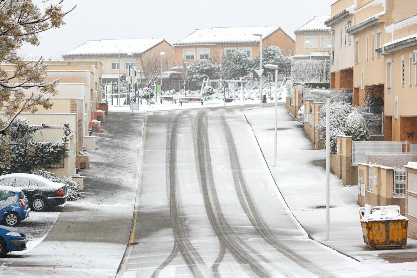 La nieve llega a Toledo