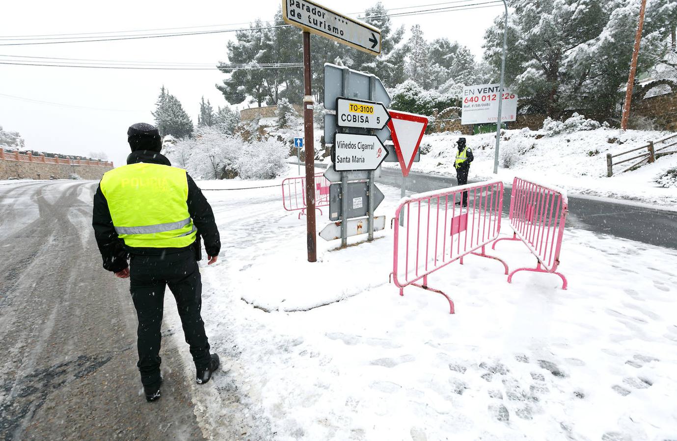 La nieve llega a Toledo