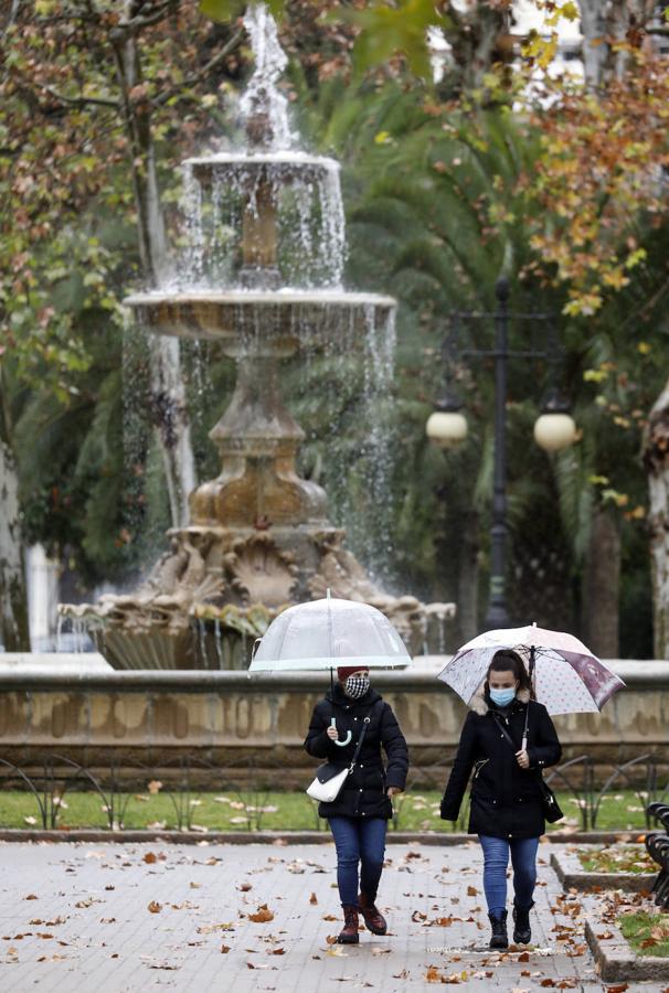 Borrasca Filomena | Mañanas de frío y lluvia invernal en Córdoba