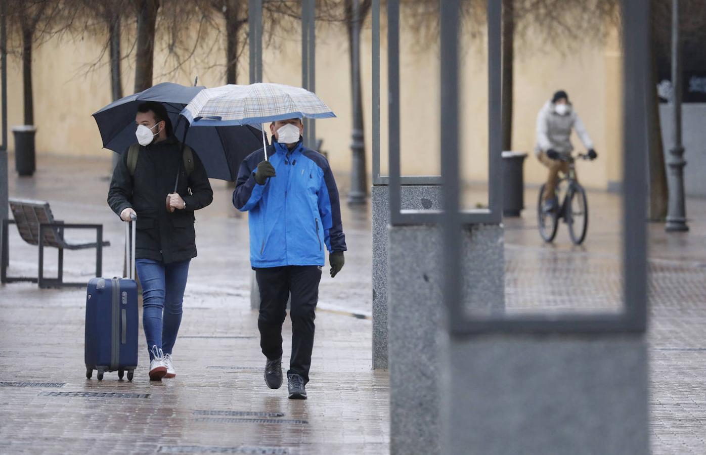 Borrasca Filomena | Mañanas de frío y lluvia invernal en Córdoba