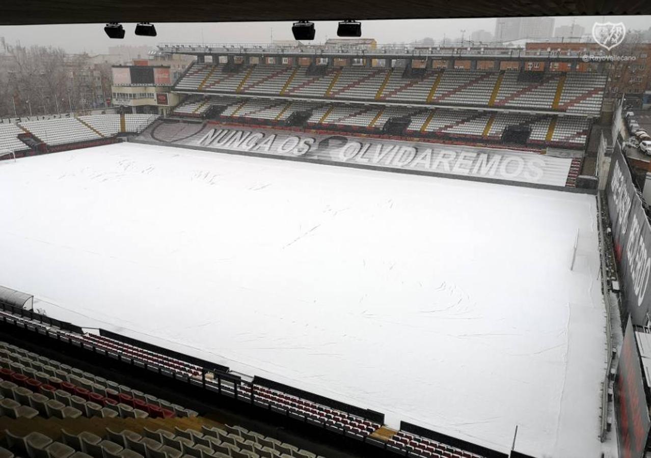 Estadio de Vallecas (Rayo Vallecano). 