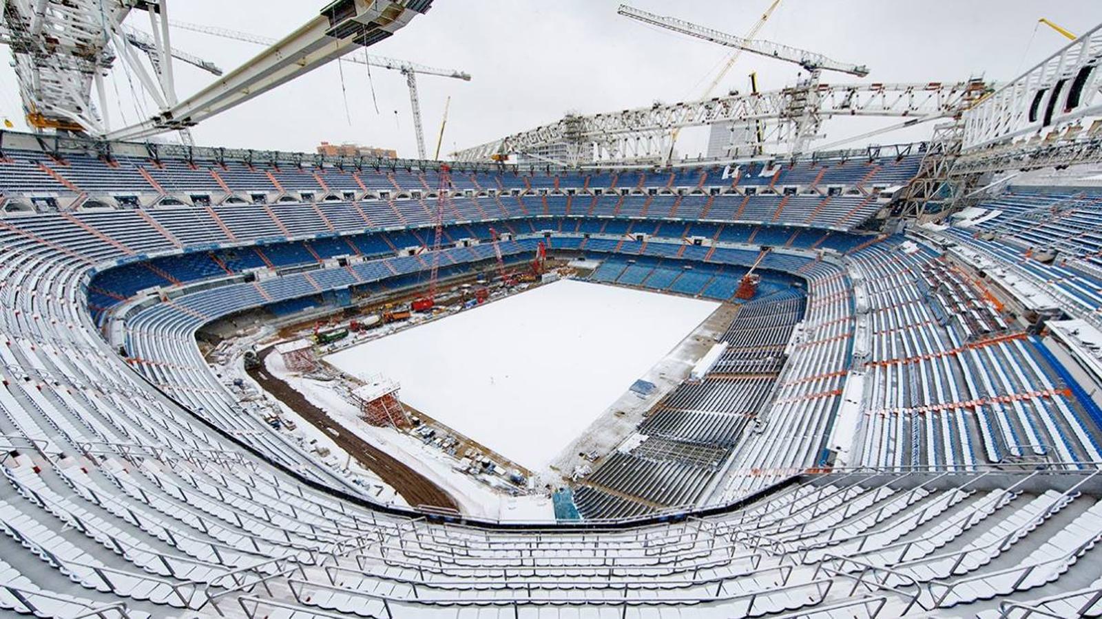 Estadio Santiago Bernabéu (Real Madrid). 