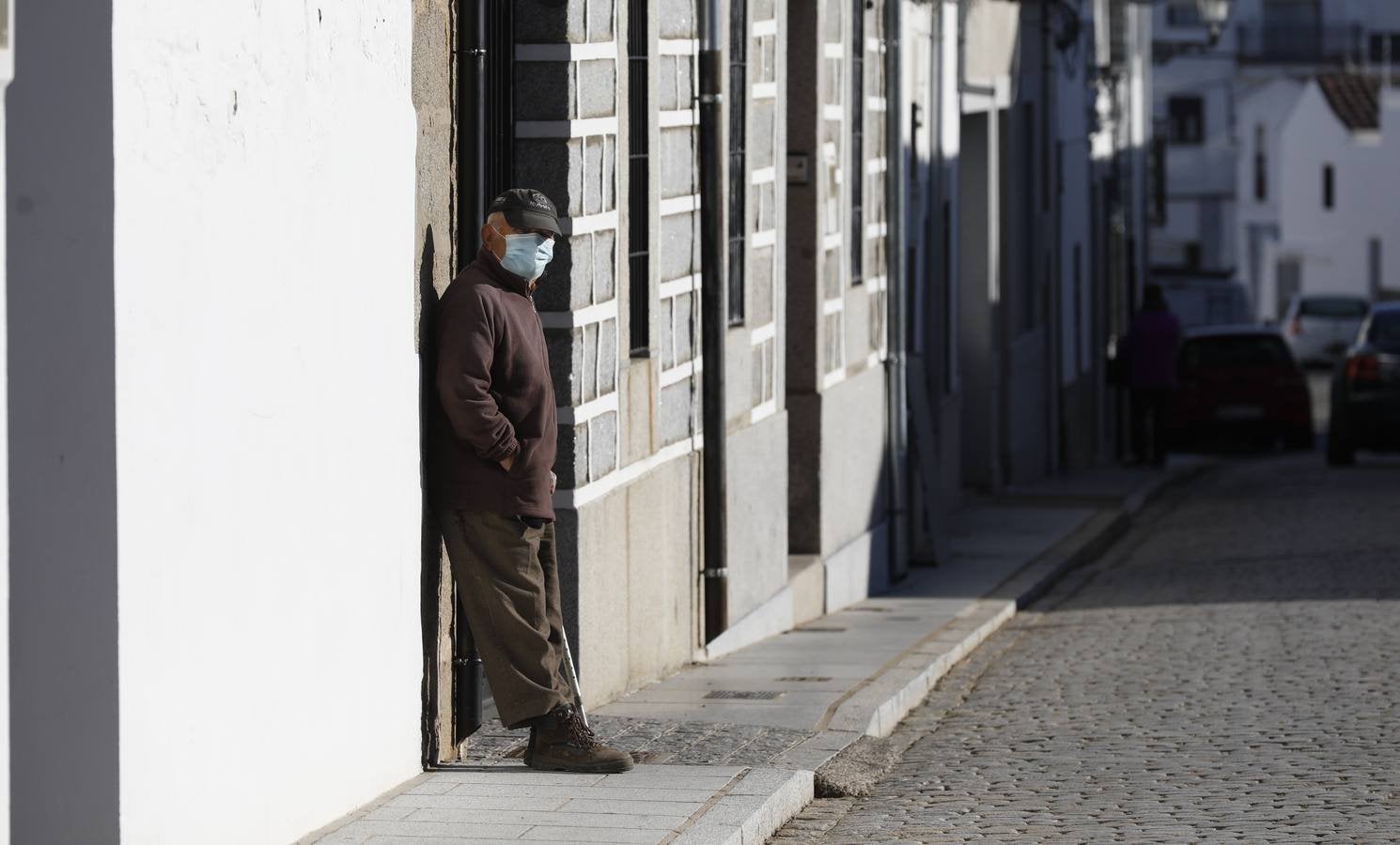 El confinamiento de Añora, en imágenes