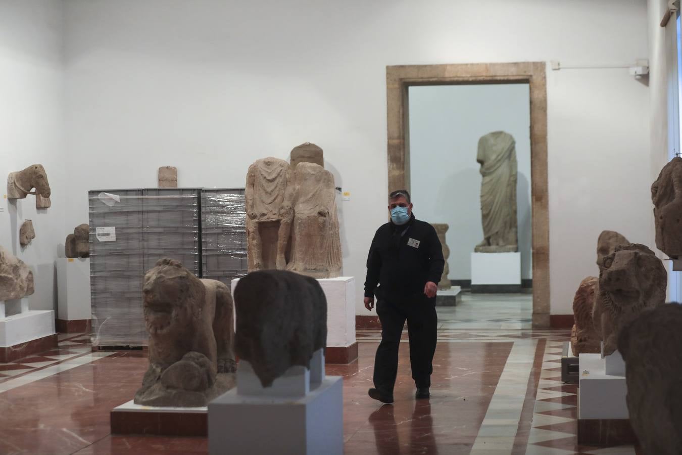 Las obras en el Arqueológico han sacado a luz piezas ocultas