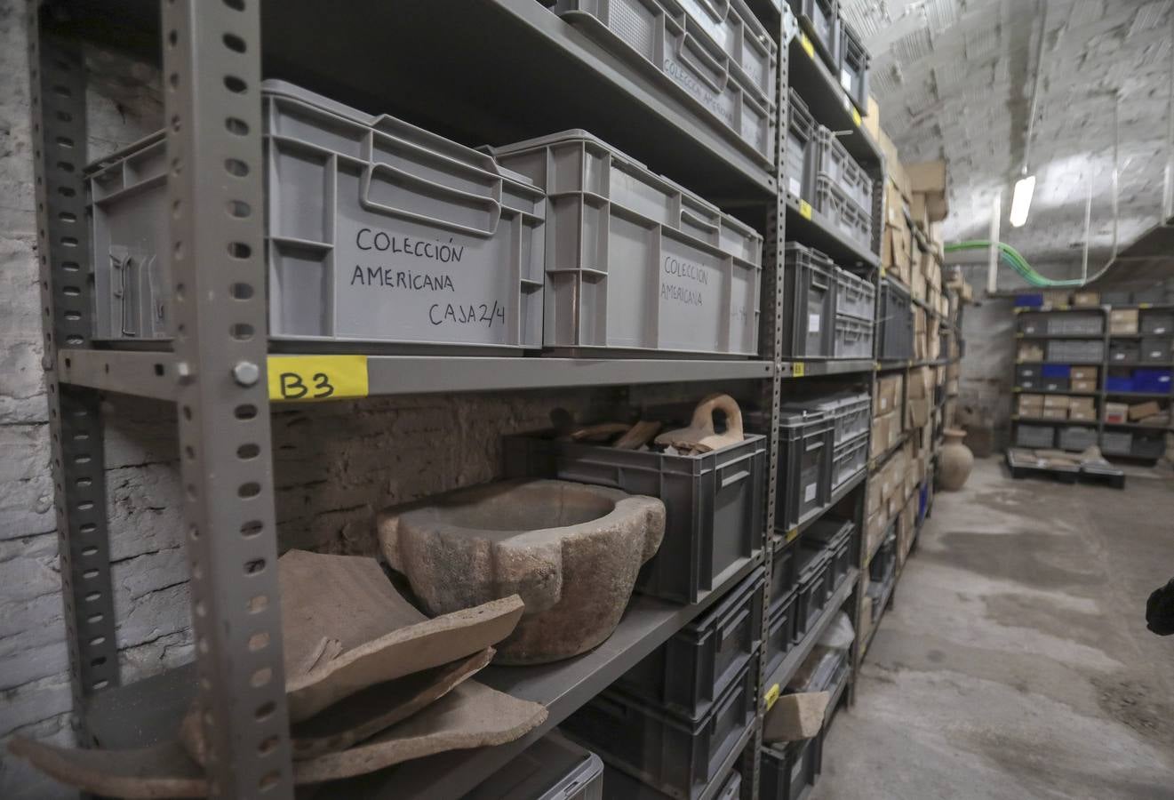 Las obras en el Arqueológico han sacado a luz piezas ocultas