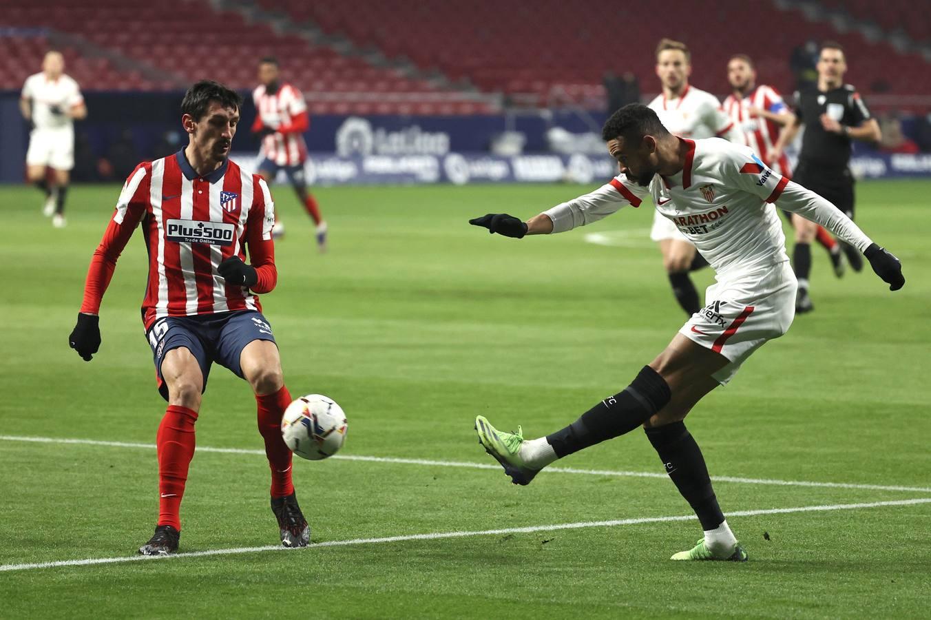 Las mejores imágenes del partido entre el Atlético de Madrid y el Sevilla