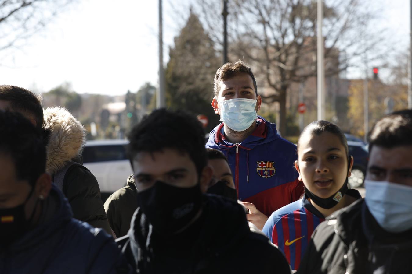 En imágenes, la llegada del Barcelona a Córdoba para disputar la Supercopa